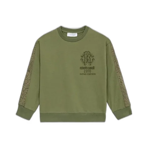 Roberto Cavalli Rc Monogram Safari Edition Sweatshirt