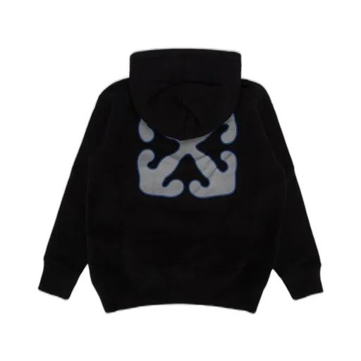 Off-White Kids Logo Printed Hoodie
