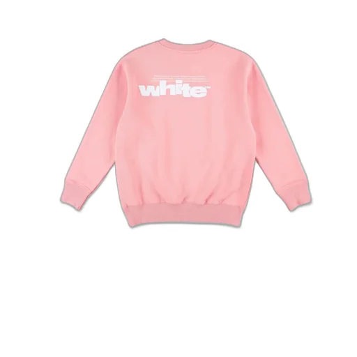 Off-White Kids Logo Printed Crewneck Sweatshirt