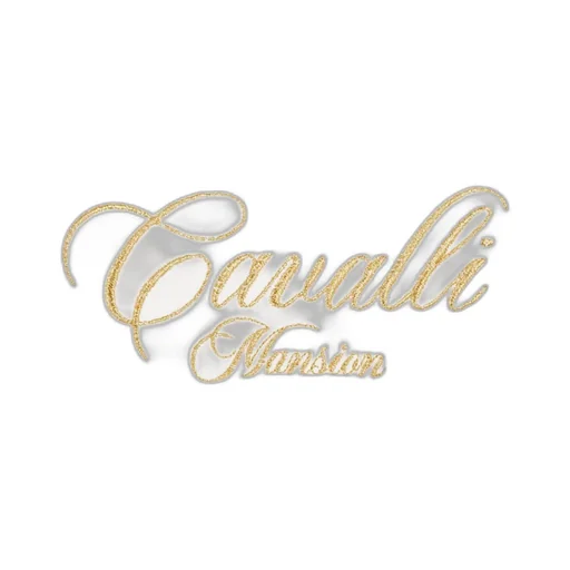 Roberto Cavalli Logo Embroidered Short-Sleeved Top