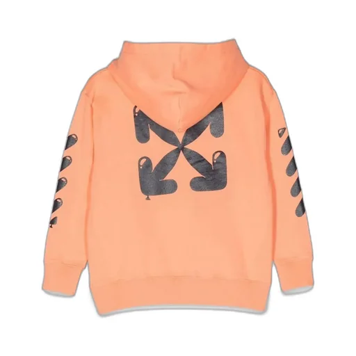 Off-White Kids Signature Logo Hoodie