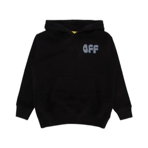 Off-White Kids Logo Printed Hoodie