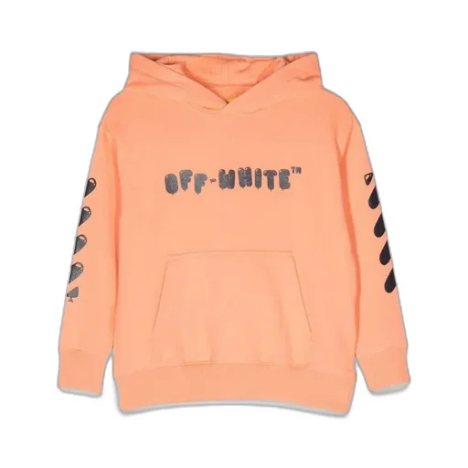 Off-White Kids Signature Logo Hoodie
