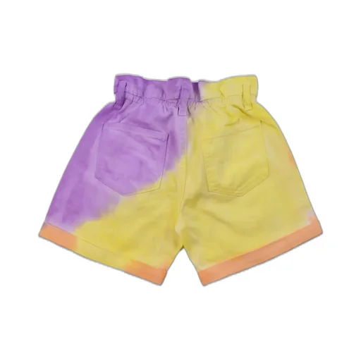 Off-White Kids High Waist Tie-Dyed Shorts
