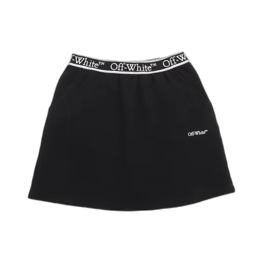 Off-White Kids Bookish Logo Printed Skirt