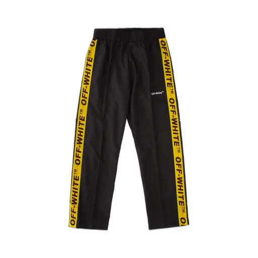 Off-White Kids Logo-Tape Straight-Leg Track Pants