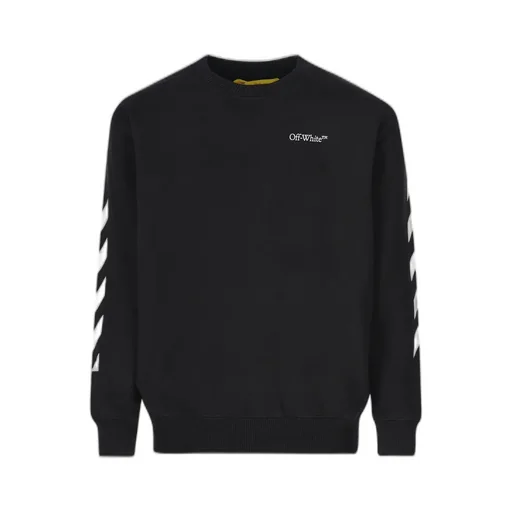 Off-White Kids Logo Printed Crewneck Sweatshirt