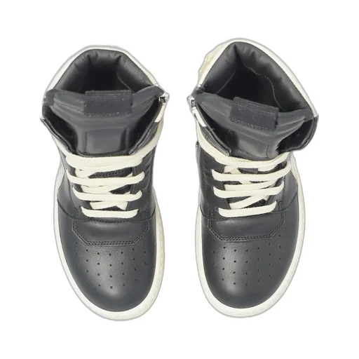 Rick Owens Kids Geobasket High-Top Sneakers