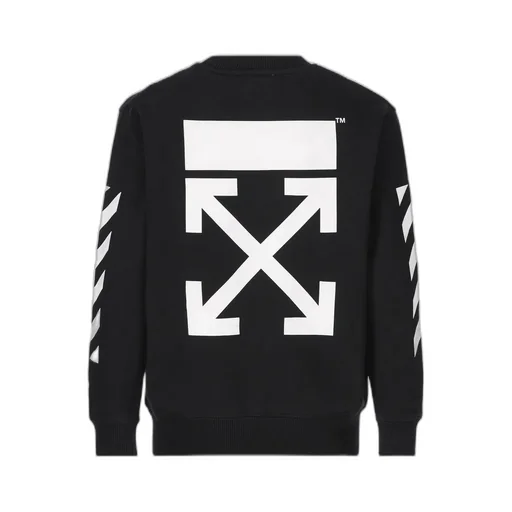 Off-White Kids Logo Printed Crewneck Sweatshirt