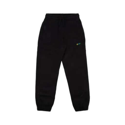 Off-White Kids Diagonal Logo Printed Track Pants