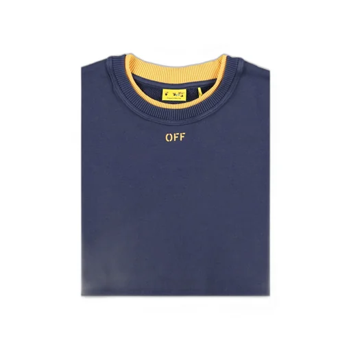 Off-White Kids Logo Printed Crewneck Sweatshirt