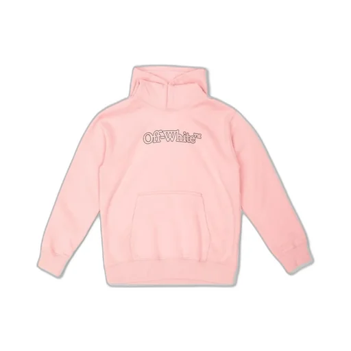 Off-White Kids Logo Printed Hoodie