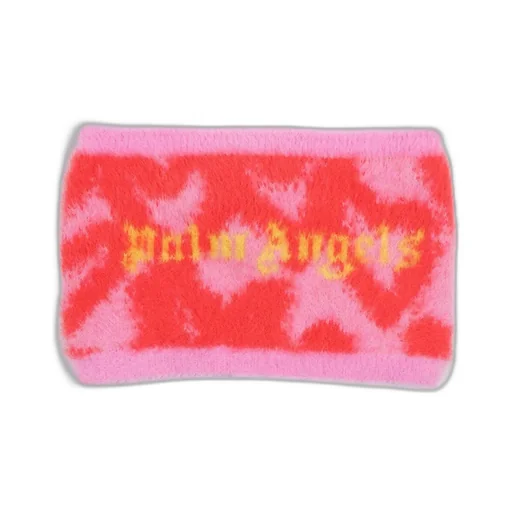 Palm Angels Kids Logo Jacquard Scarf
