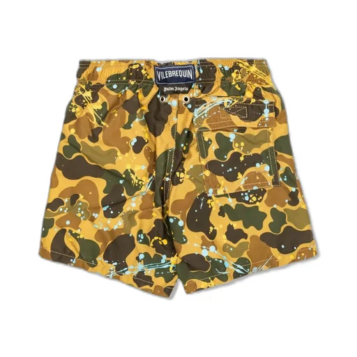 Palm Angels Kids X Vilebrequin Graphic Printed Drawstring Shorts