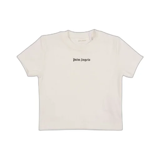 Palm Angels Kids Logo Printed T-Shirt
