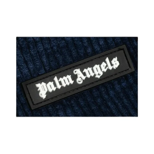 Palm Angels Kids Logo Patch Hooded Jacket