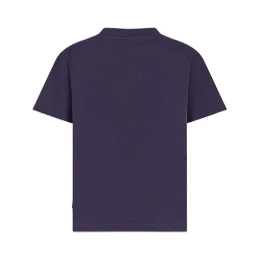 Palm Angels Kids Mock-Neck Logo Printed T-Shirt
