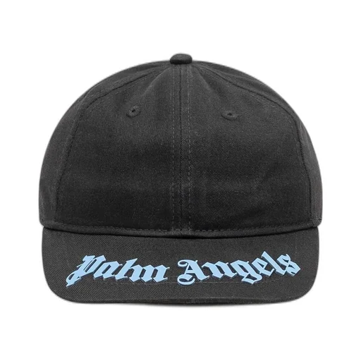 Palm Angels Kids Logo-Printed Curved Brim Baseball Cap