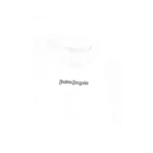 Palm Angels Kids Logo Embroidered Crewneck T-Shirt