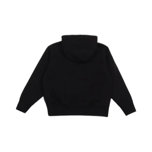 Palm Angels Kids Logo Printed Long-Sleeved Hoodie
