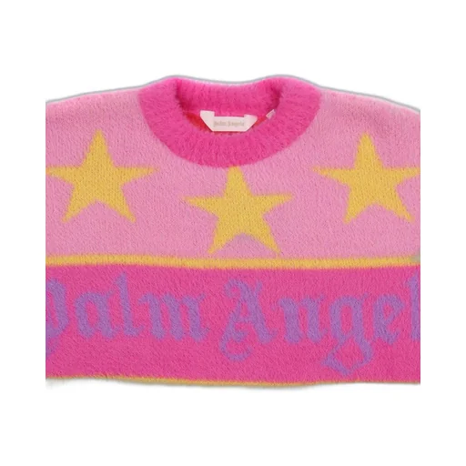 Palm Angels Kids Knitted Jumper