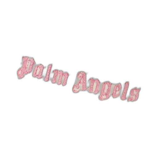 Palm Angels Kids Logo Embroidered Striped Hoodie