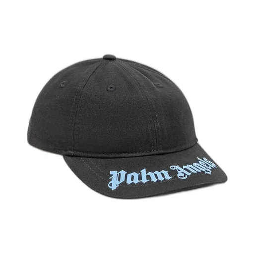 Palm Angels Kids Logo-Printed Curved Brim Baseball Cap
