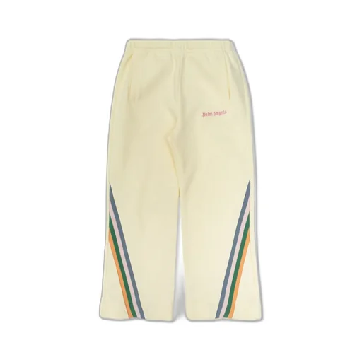 Palm Angels Kids Stripd Wide-Leg Track Pants