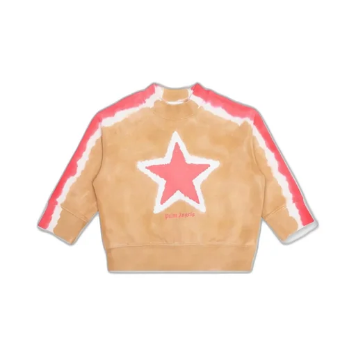 Palm Angels Kids Tie-Dyed Crewneck Sweatshirt