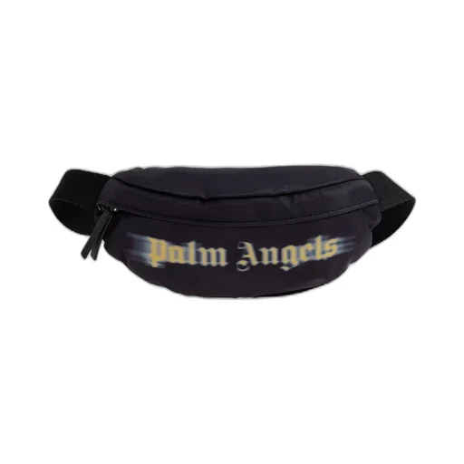 Palm Angels Kids Blurred Logo Fannypack