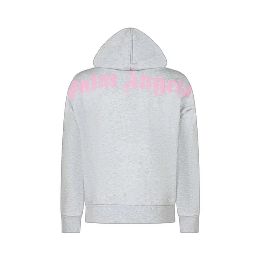 Palm Angels Kids Logo Printed Hoodie