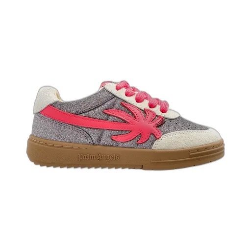 Palm Angels Kids Palm Beach University Lace-Up Sneakers