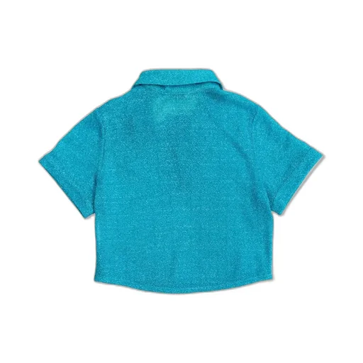 OsÉRee Kids Short-Sleeved Beachwear Shirt