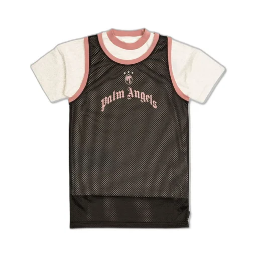 Palm Angels Kids Logo Printed Dress