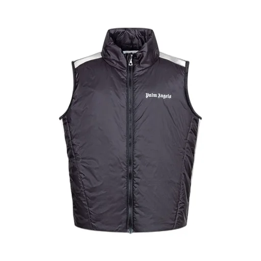 Palm Angels Kids Stripe-Trim Zipped Gilet