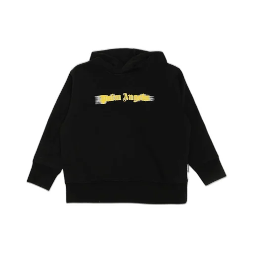 Palm Angels Kids Logo Printed Hoodie