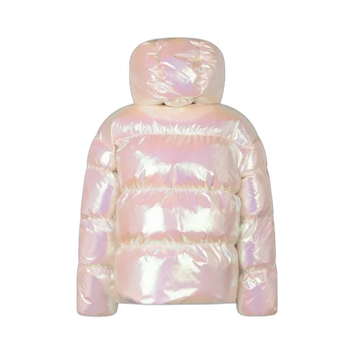 Palm Angels Kids Hooded Puffer Jacket