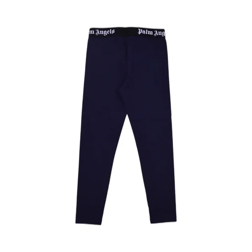 Palm Angels Kids High Waist Logo Waistband Leggings