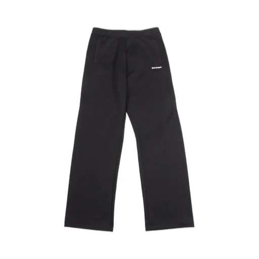 Palm Angels Kids Logo Patch Straight-Leg Trousers