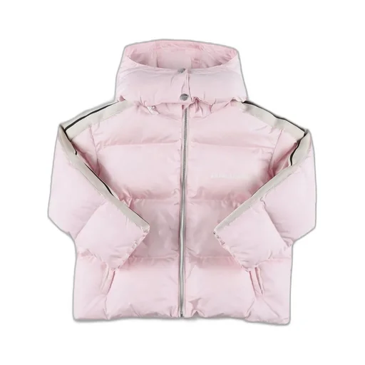 Palm Angels Kids Logo Printed Padded Jacket