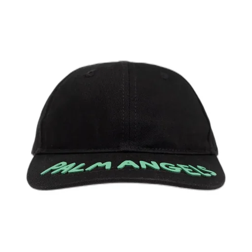 Palm Angels Kids Logo Printed Baseball Cap