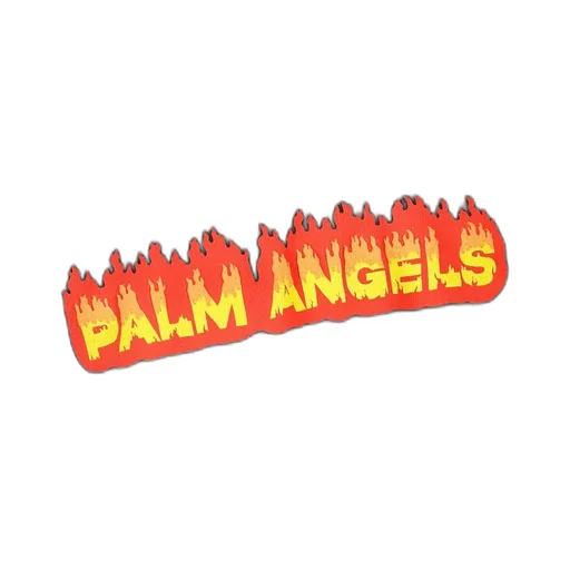 Palm Angels Kids Flames Logo-Printed Crewneck Sweatshirt