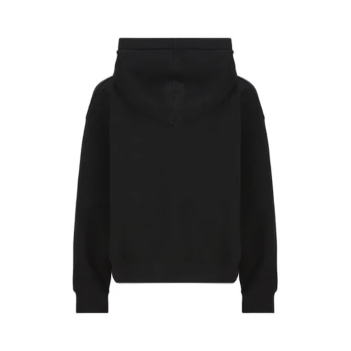 Palm Angels Kids Bear Logo-Printed Drop Shoulder Hoodie