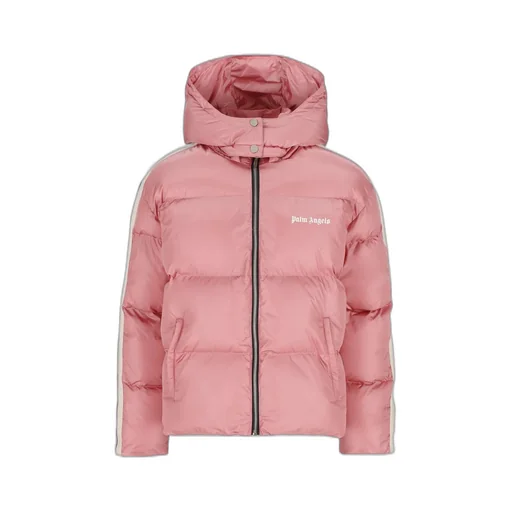 Palm Angels Kids Logo Printed Puffer Jacket