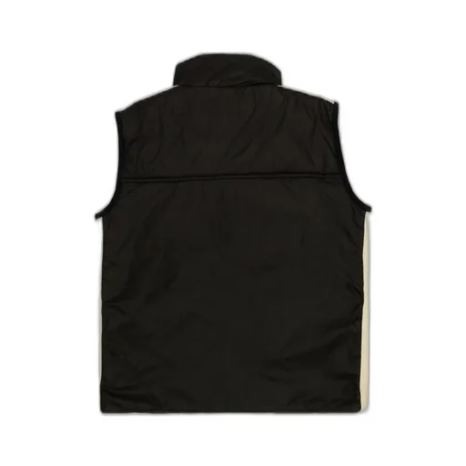 Palm Angels Kids Logo Printed Zip-Up Padded Gilet