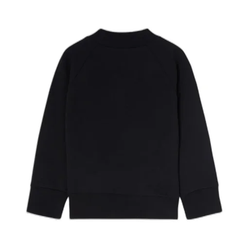 Palm Angels Kids Logo Printed Crewneck Sweatshirt