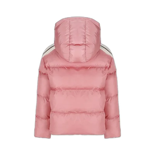 Palm Angels Kids Logo Printed Puffer Jacket