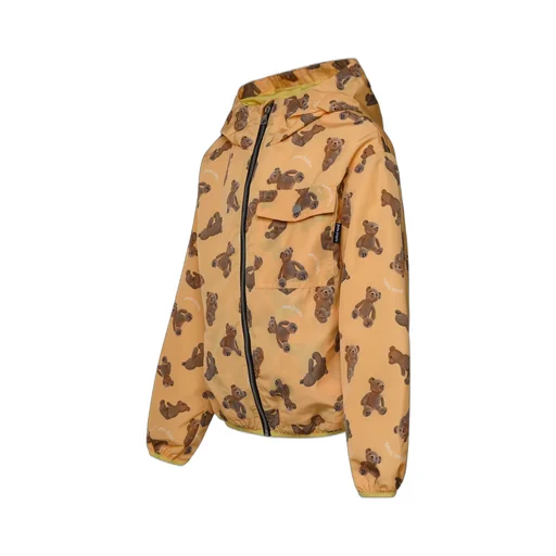 Palm Angels Kids Bear Printed Hooded Jacket