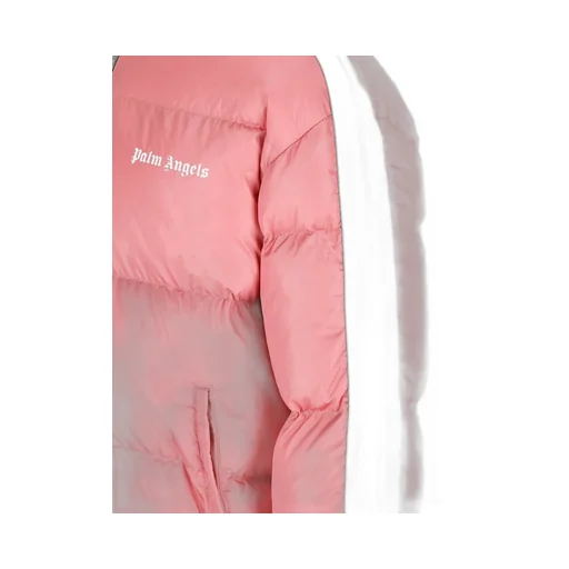 Palm Angels Kids Logo Printed Puffer Jacket