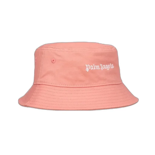 Palm Angels Kids Logo Embroidered Bucket Hat